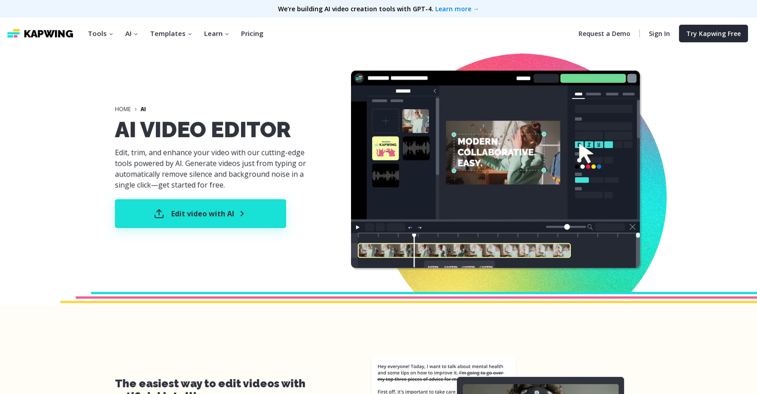 Kapwing Video Editor image
