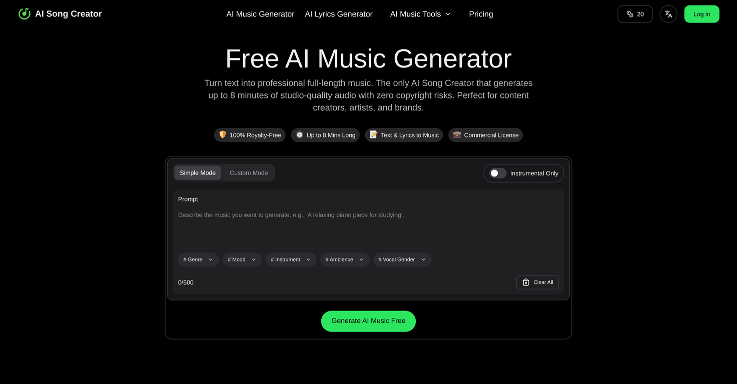AI Song Creator.app image