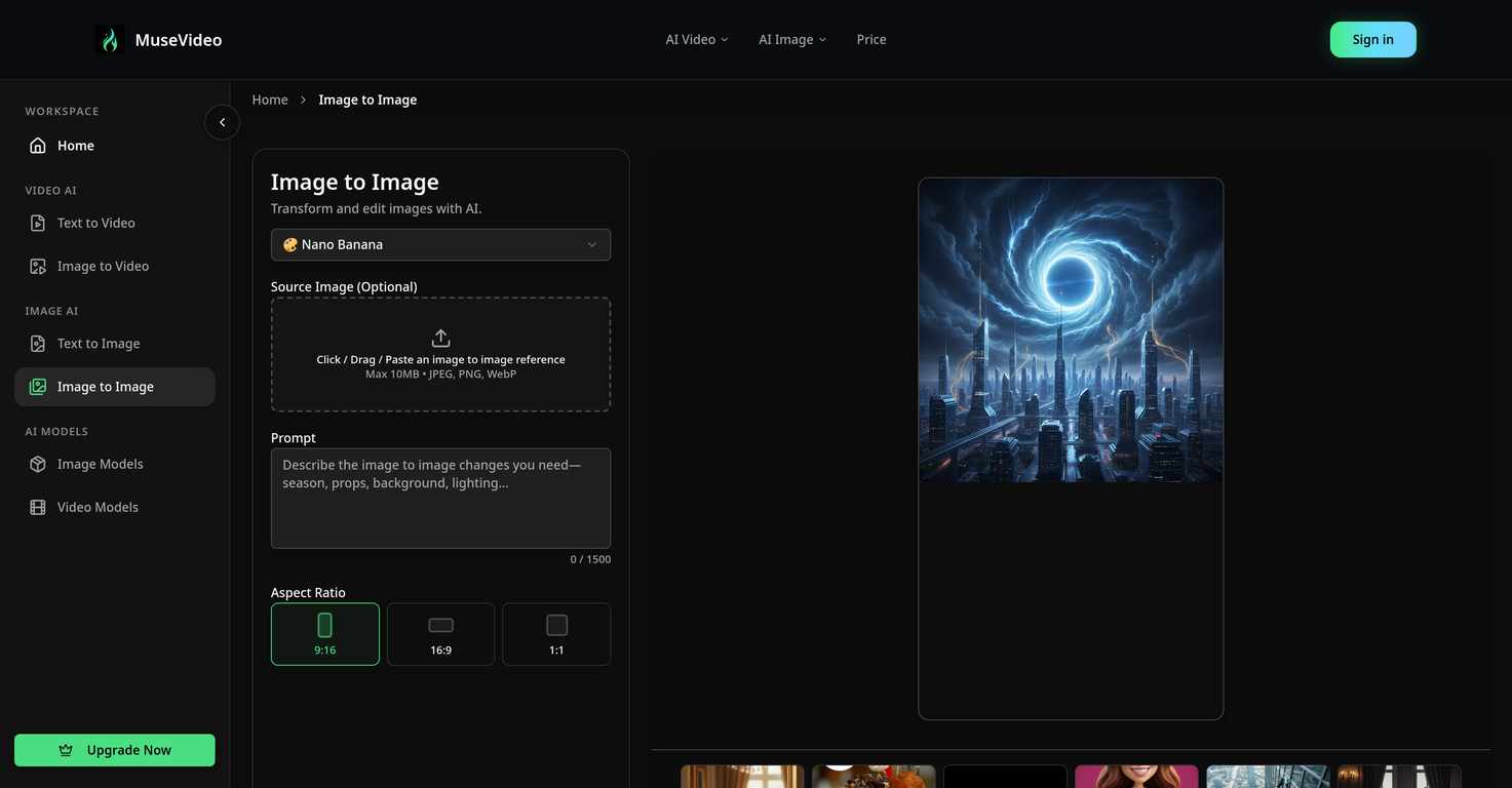 MuseVideo | Image to Image image