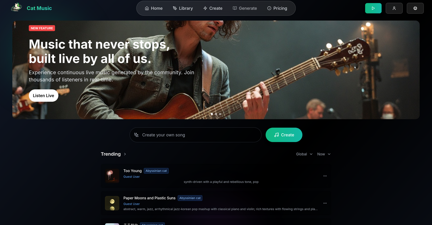 Cat Music Life image