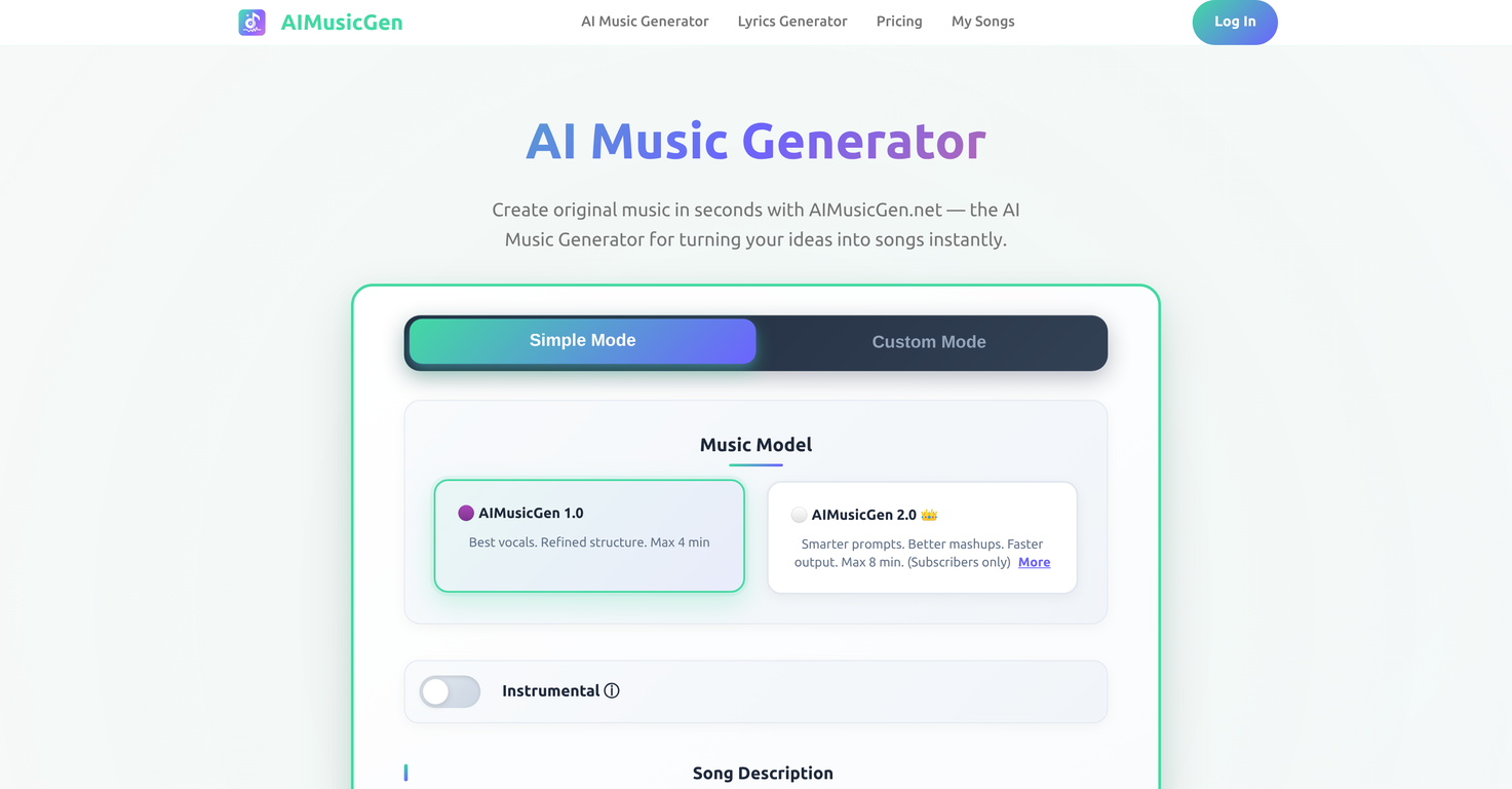 AIMusicGen.net image