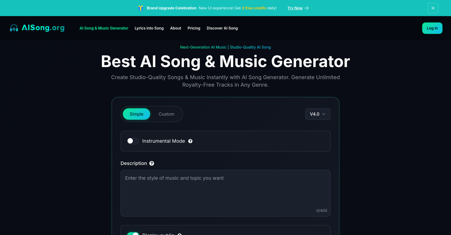 AI Song.org image