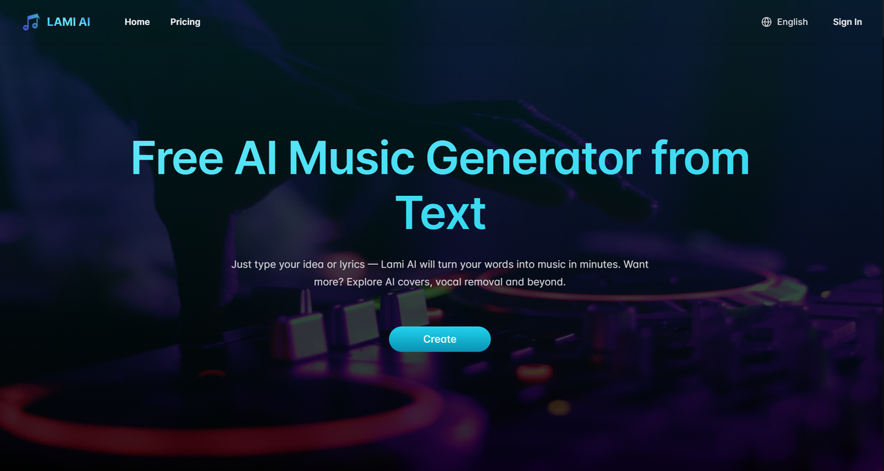 Lami AI Music Generator image