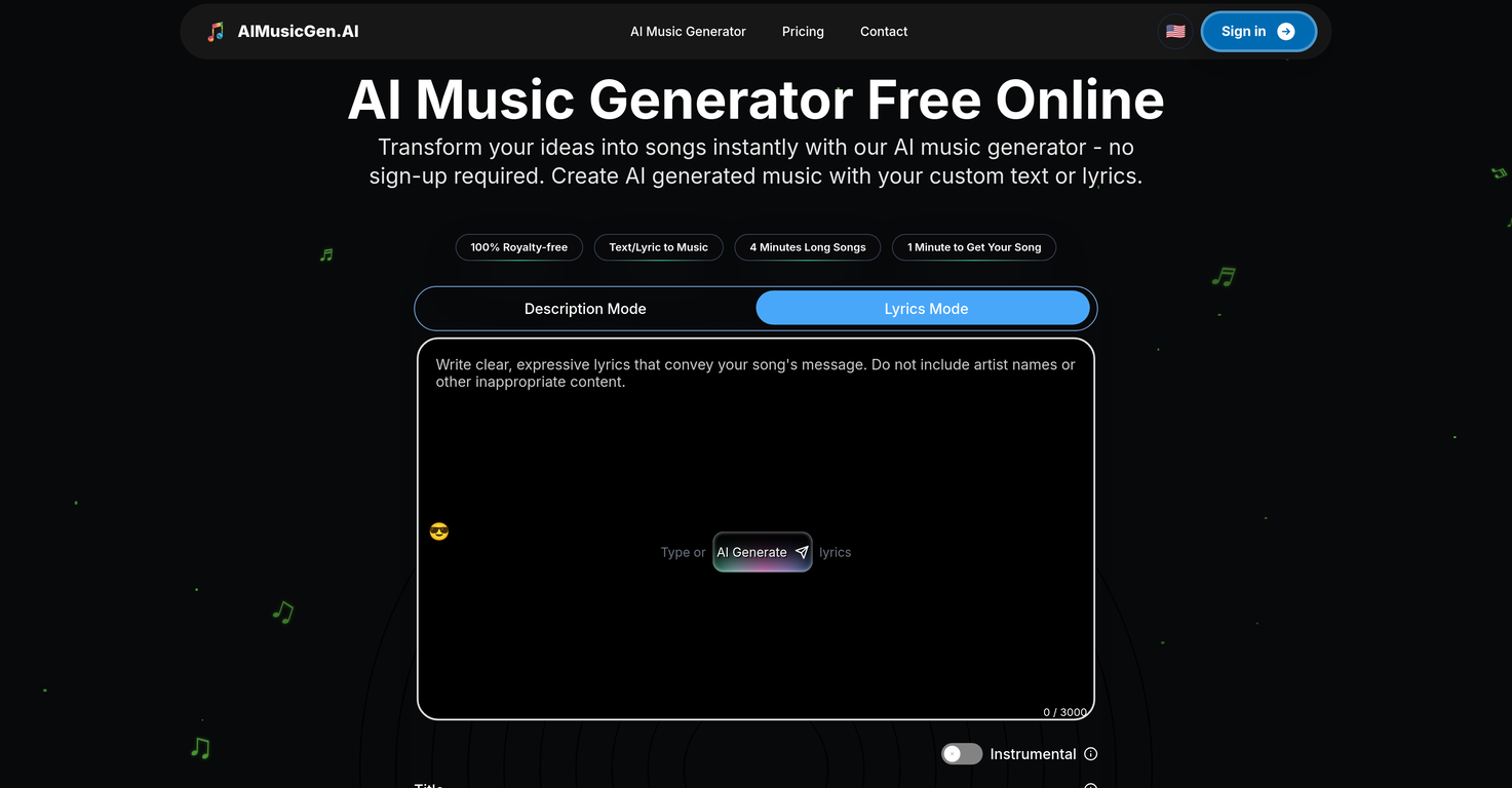 AIMusicGen.ai image