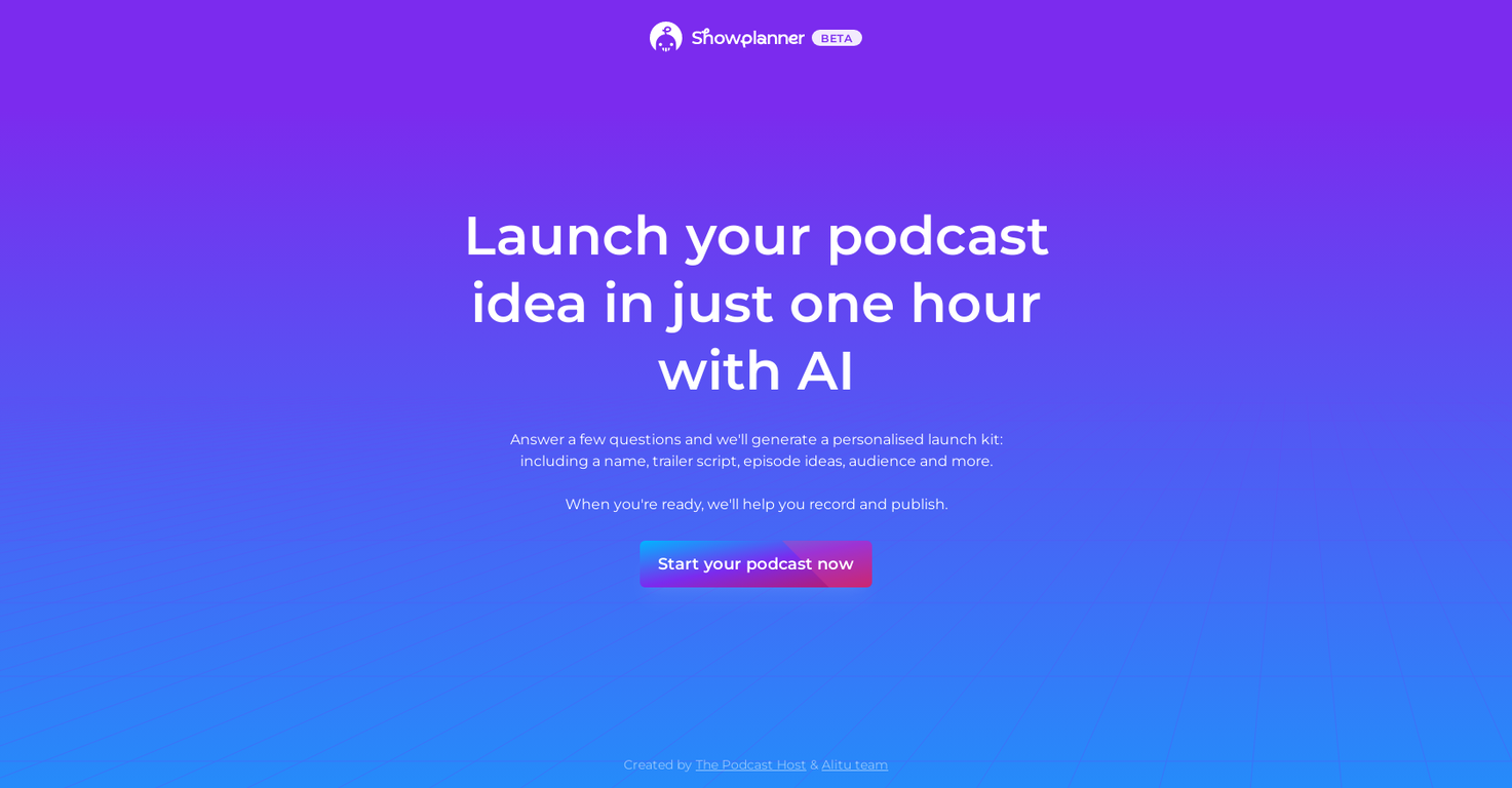 Alitu Showplanner image