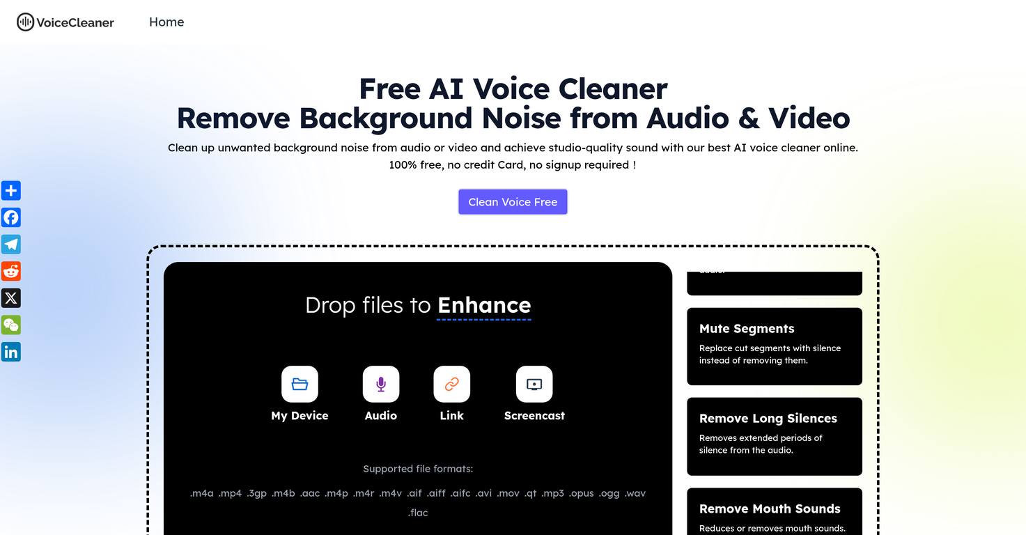 Voice Cleaner AI image
