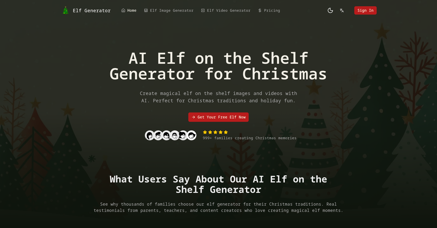 Elf on the Shelf Generator image